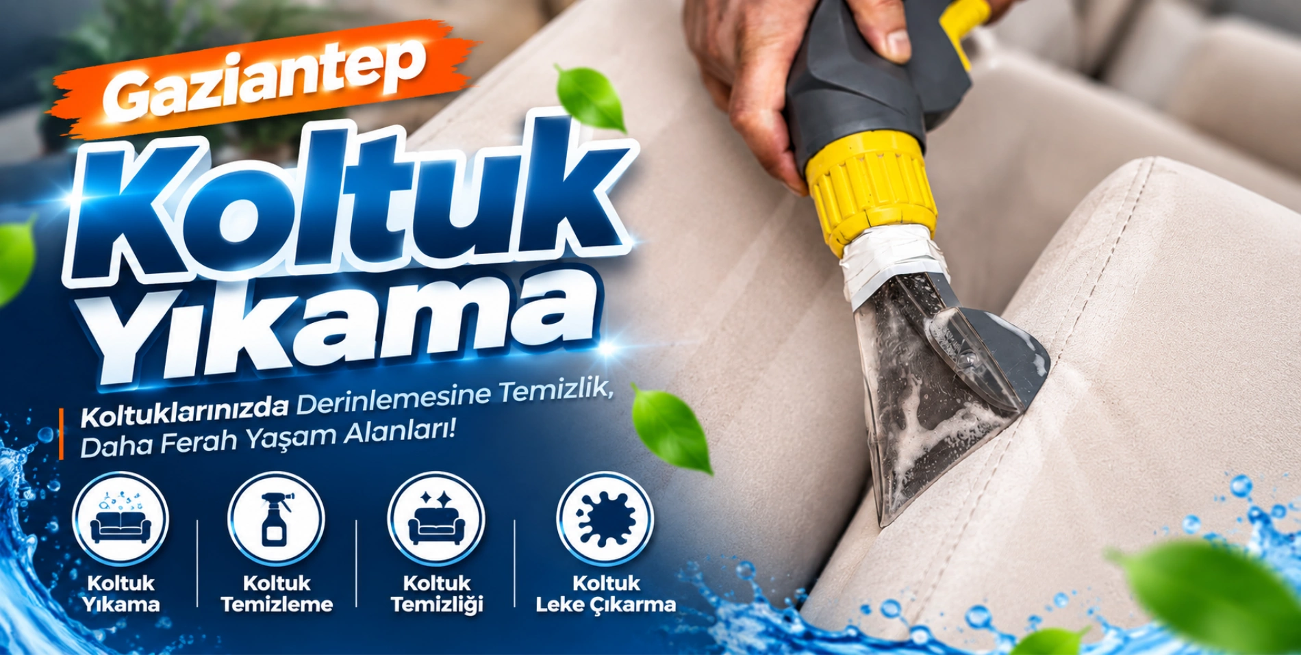 gaziantep koltuk yıkama